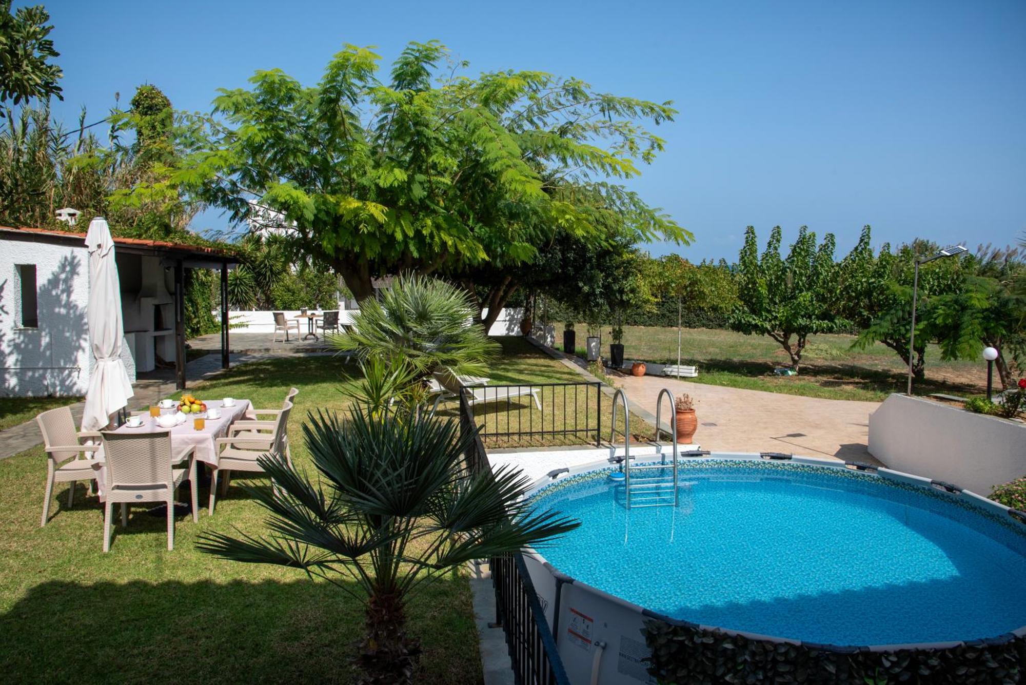 Villa Eleni 100M From The Sea Rapanianá Extérieur photo