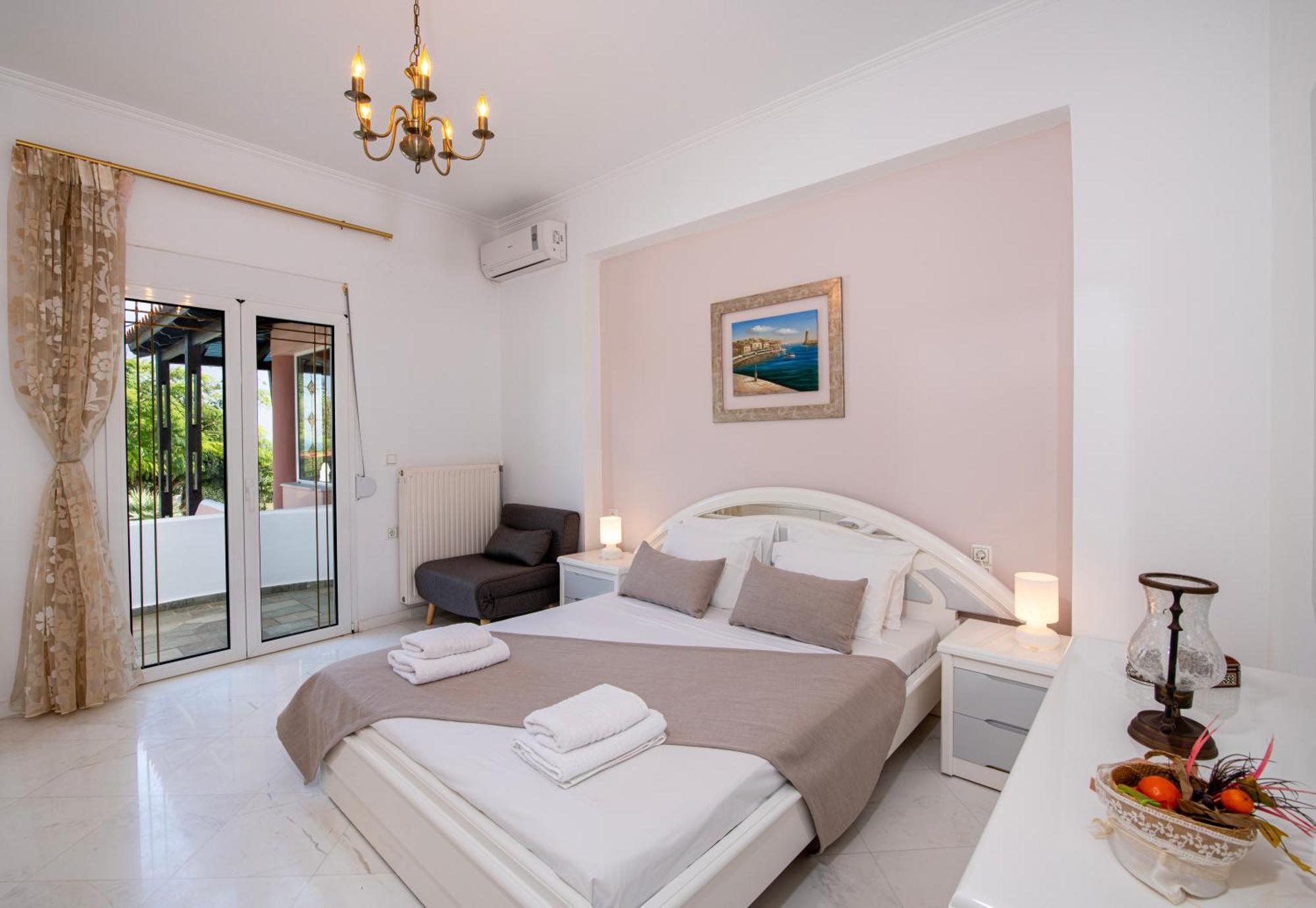 Villa Eleni 100M From The Sea Rapanianá Extérieur photo